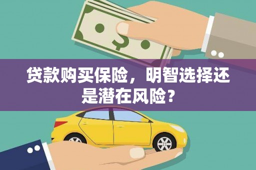 大溪贷款购买保险，明智选择还是潜在风险？