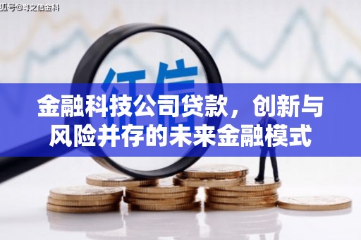 大溪金融科技公司贷款，创新与风险并存的未来金融模式