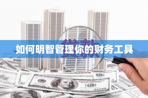 大溪如何明智管理你的财务工具