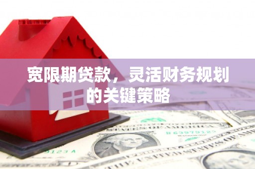 大溪宽限期贷款，灵活财务规划的关键策略