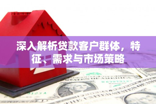 大溪深入解析贷款客户群体，特征、需求与市场策略
