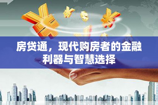 大溪房贷通，现代购房者的金融利器与智慧选择