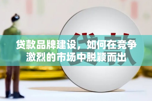 大溪贷款品牌建设，如何在竞争激烈的市场中脱颖而出
