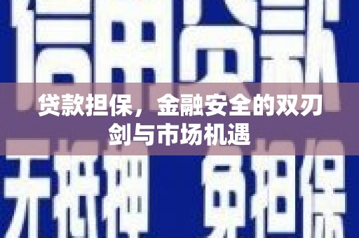 大溪贷款担保，金融安全的双刃剑与市场机遇