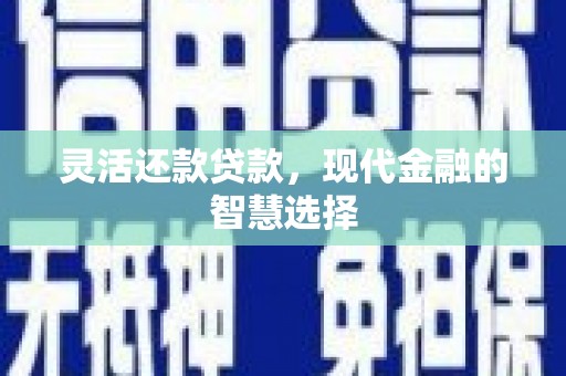 大溪灵活还款贷款，现代金融的智慧选择