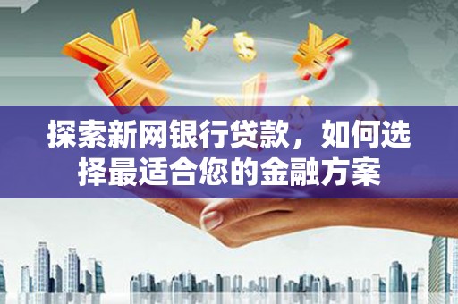 大溪探索新网银行贷款，如何选择最适合您的金融方案