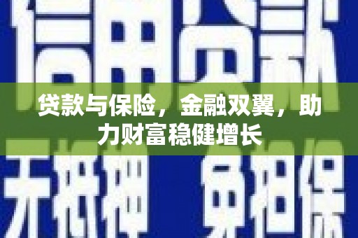 大溪贷款与保险，金融双翼，助力财富稳健增长