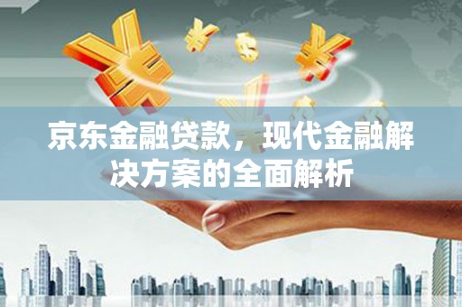 大溪京东金融贷款，现代金融解决方案的全面解析