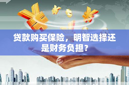 大溪贷款购买保险，明智选择还是财务负担？