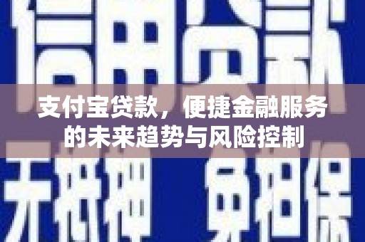 大溪支付宝贷款，便捷金融服务的未来趋势与风险控制