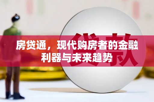 大溪房贷通，现代购房者的金融利器与未来趋势