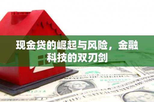大溪现金贷的崛起与风险，金融科技的双刃剑