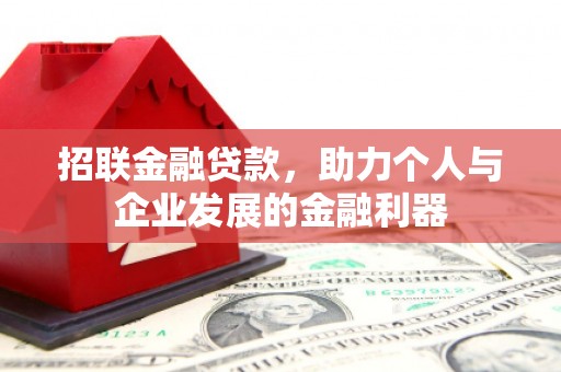 大溪招联金融贷款，助力个人与企业发展的金融利器