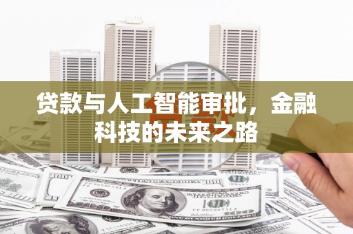 大溪贷款与人工智能审批，金融科技的未来之路