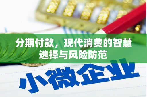 大溪分期付款，现代消费的智慧选择与风险防范