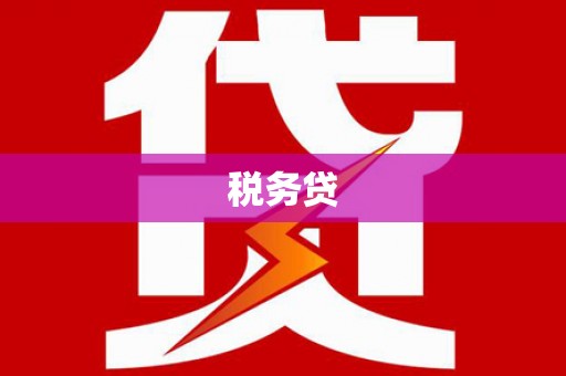 大溪税务贷