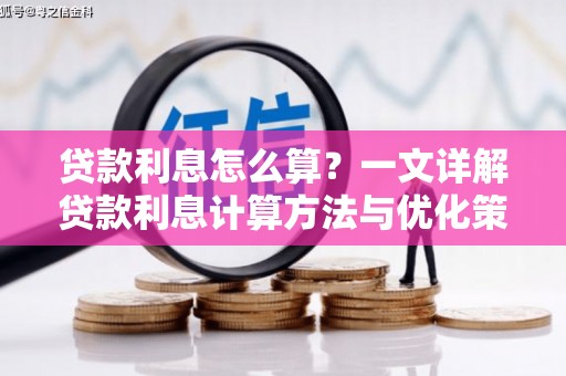 大溪贷款利息怎么算？一文详解贷款利息计算方法与优化策略