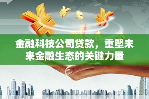 大溪金融科技公司贷款，重塑未来金融生态的关键力量