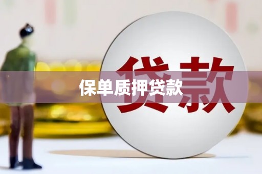 大溪保单质押贷款