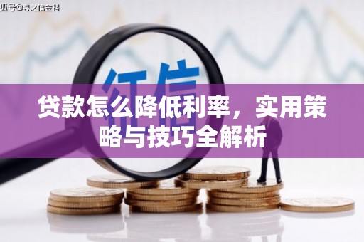 大溪贷款怎么降低利率，实用策略与技巧全解析