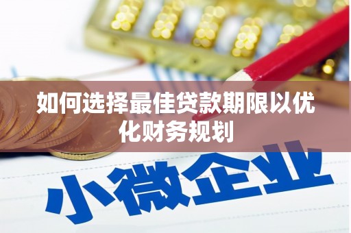 大溪如何选择最佳贷款期限以优化财务规划