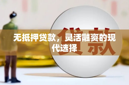 大溪无抵押贷款，灵活融资的现代选择