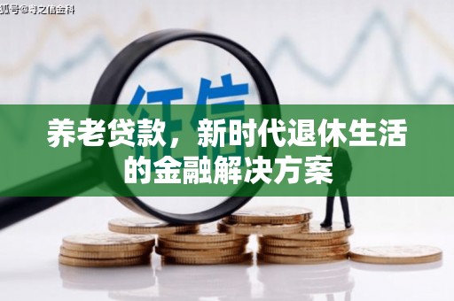 大溪养老贷款，新时代退休生活的金融解决方案