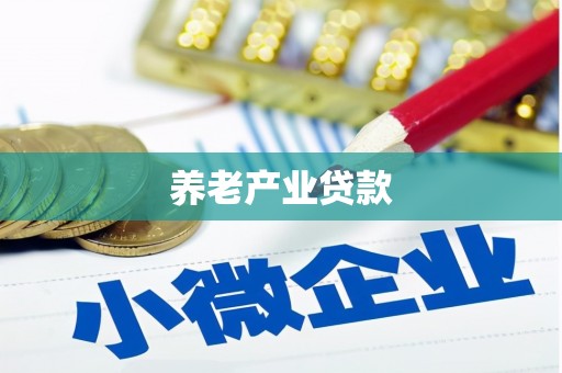 大溪养老产业贷款