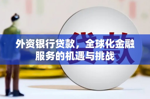大溪外资银行贷款，全球化金融服务的机遇与挑战