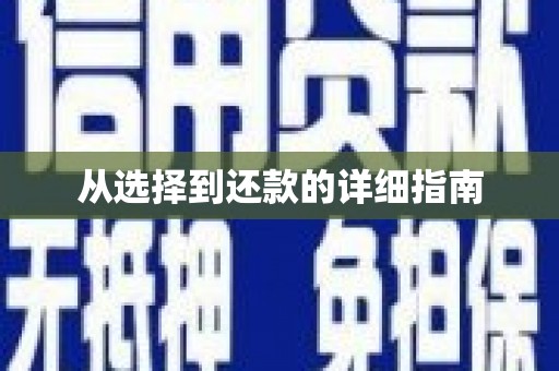 大溪从选择到还款的详细指南