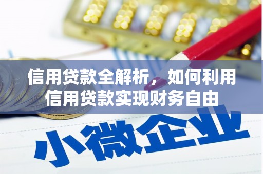 大溪信用贷款全解析，如何利用信用贷款实现财务自由