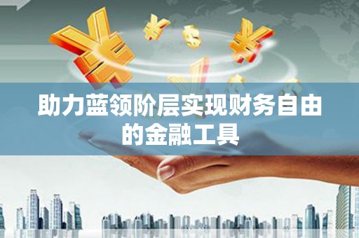 大溪助力蓝领阶层实现财务自由的金融工具