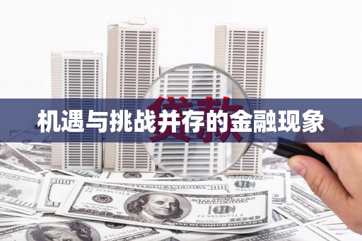 大溪机遇与挑战并存的金融现象